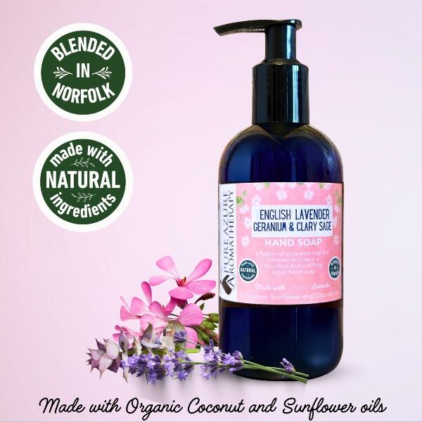 English Lavender, Geranium & Clary Sage Balancing Hand Wash