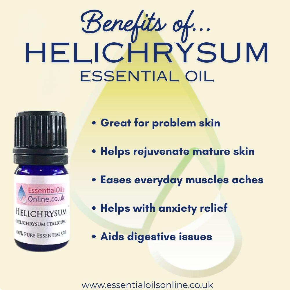 Helichrysum essential oil benefits