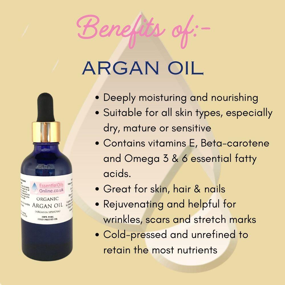 Organic Argan oil benefits
