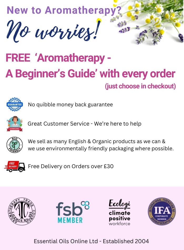 Aromatherapy Essential Oils Banner UK