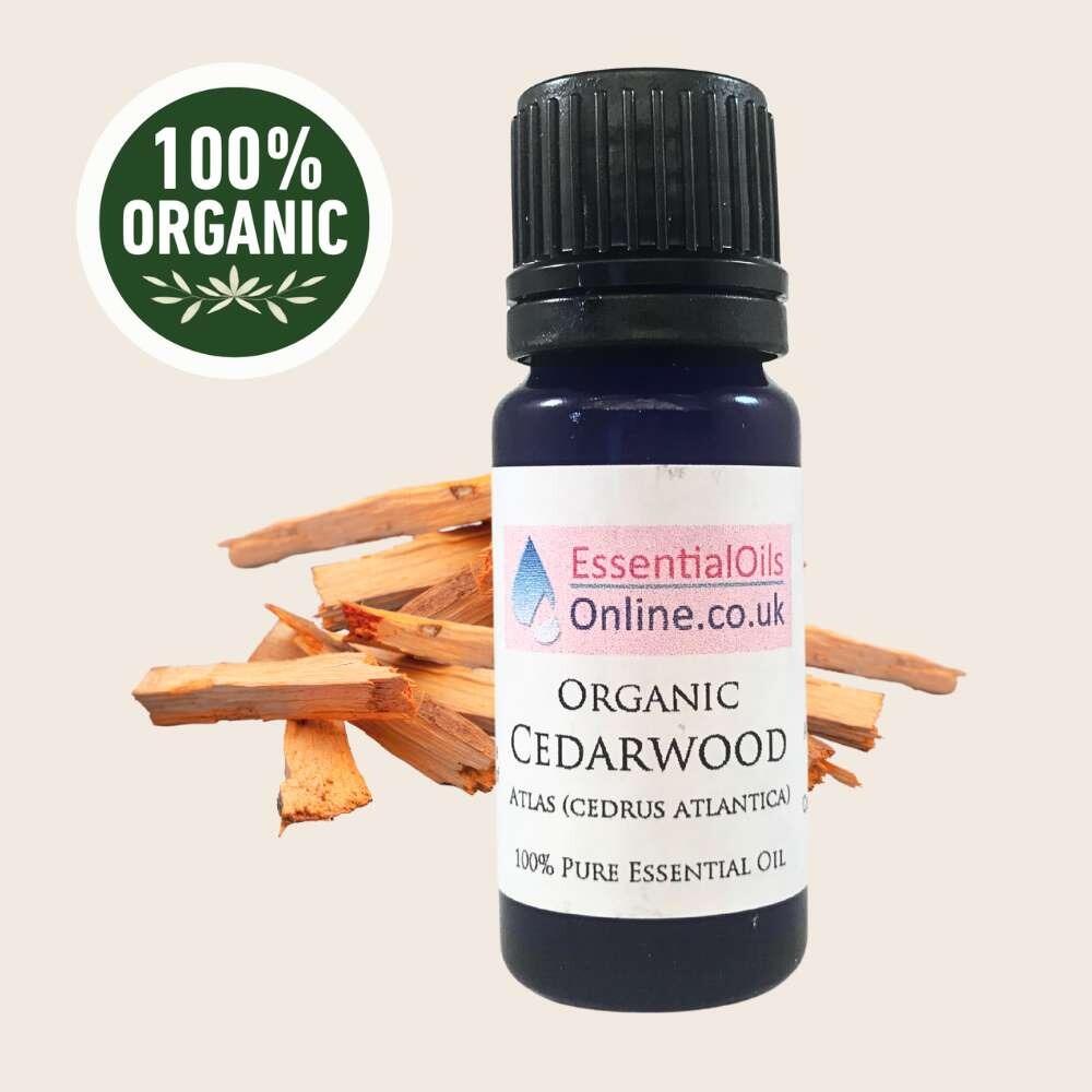 Organic Cedarwood Atlas essential oil