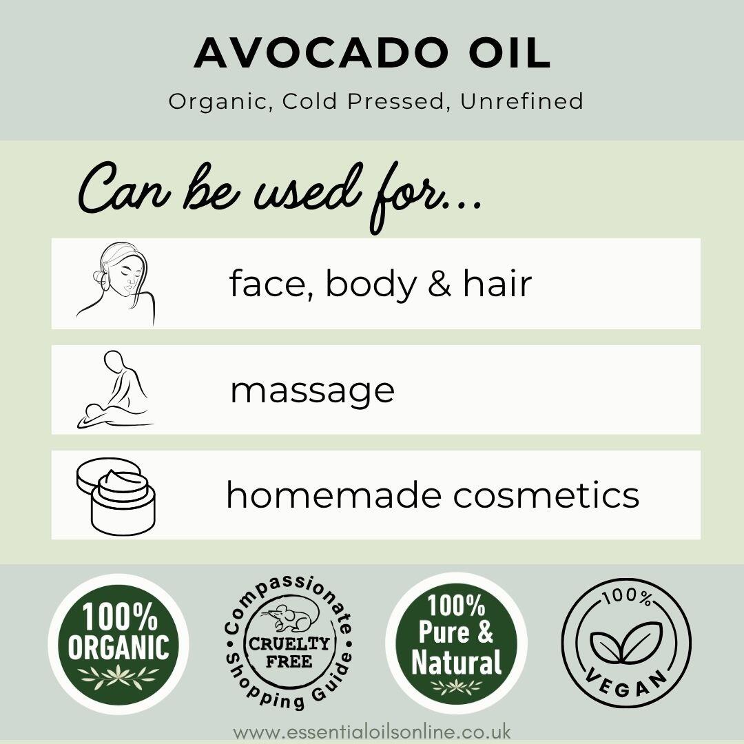Avocado oil uses