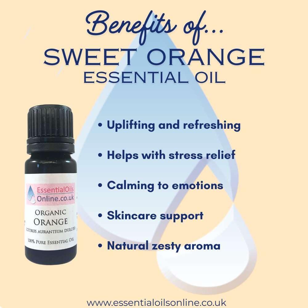 Organic orange essential oil Benefits