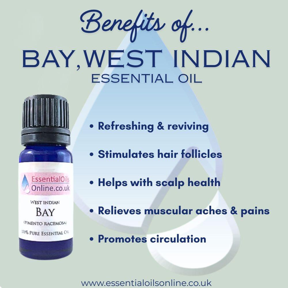 West Indian Bay essential oil benefits