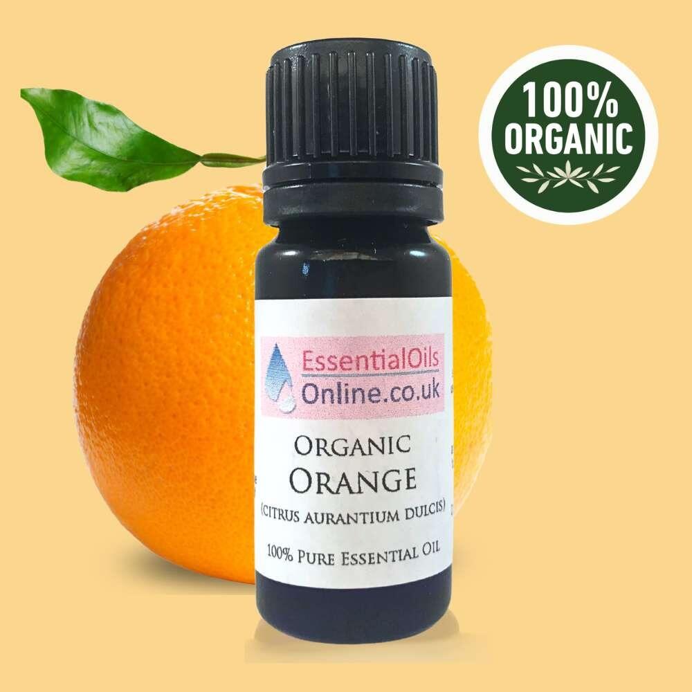 Organic sweet orange essential oil