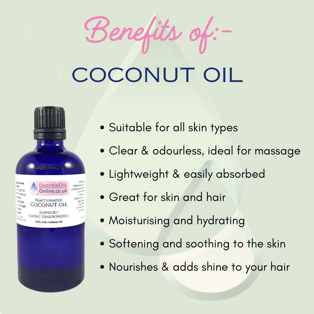 Fractionated Coconut oil benefits