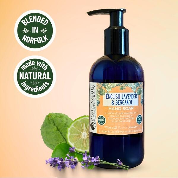 Lavender & Bergamot Natural Liquid Hand Soap