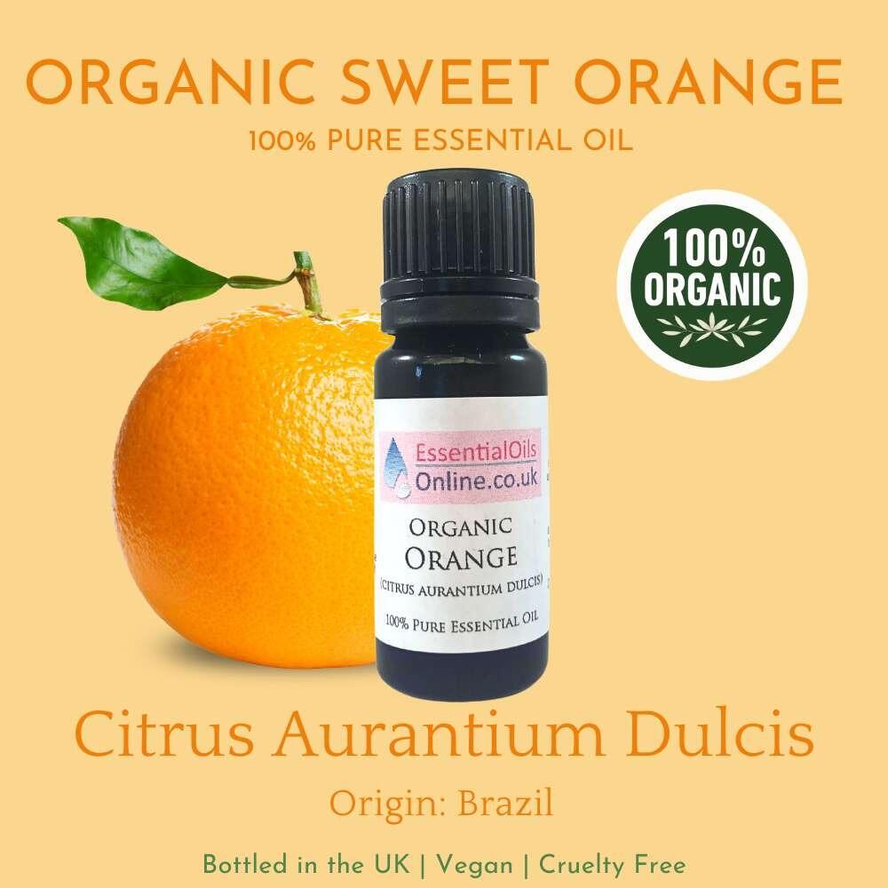 Organic orange essential oil information