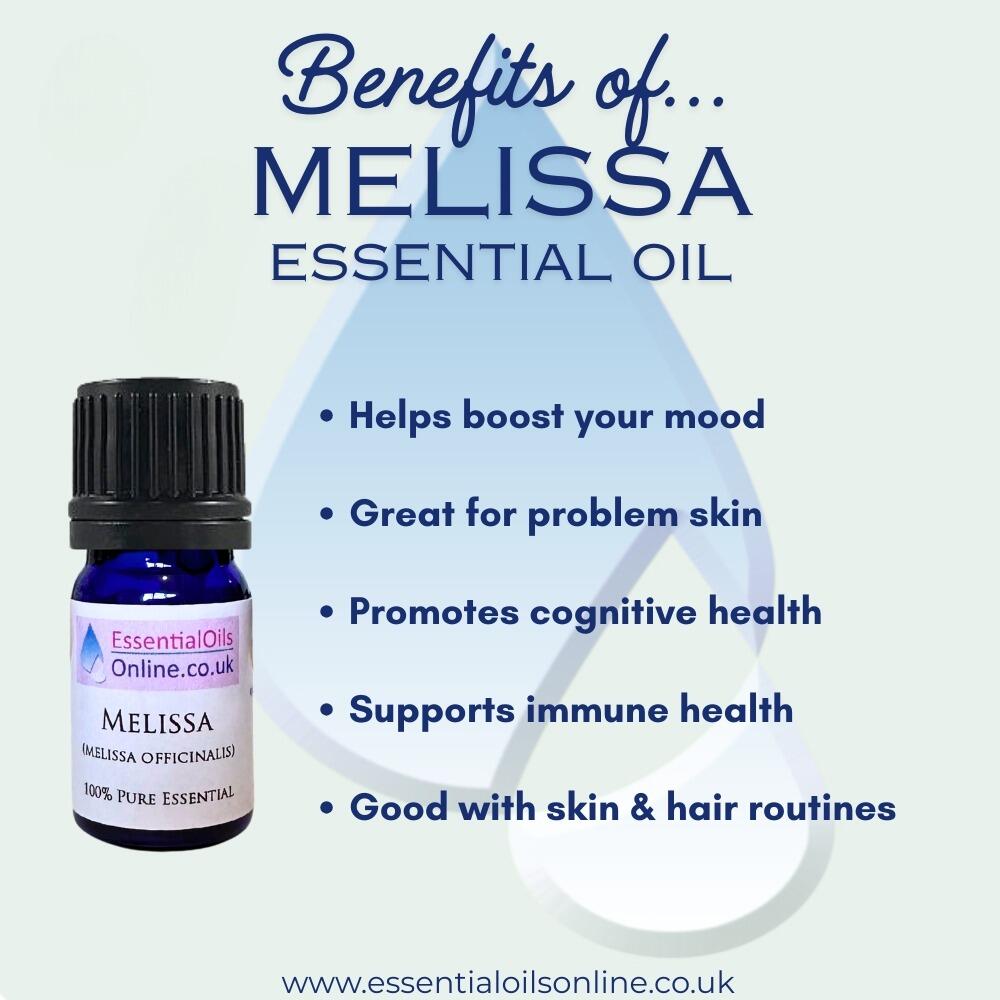 Melissa essential oil benefits