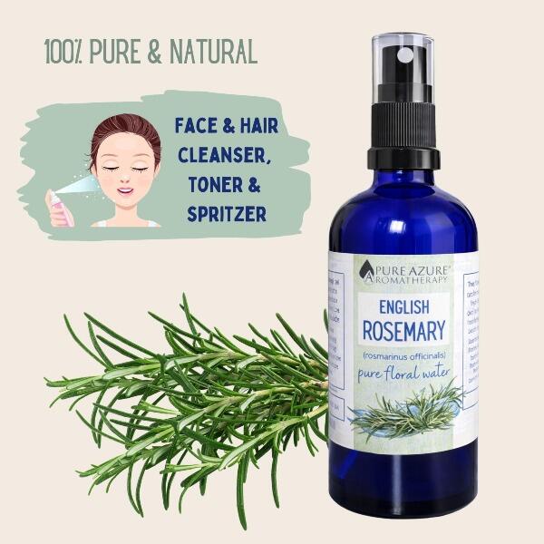 Rosemary Floral water by Pure Azure Aromatherapy info