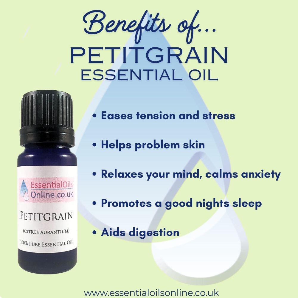 Petitgrain essential oil benefits