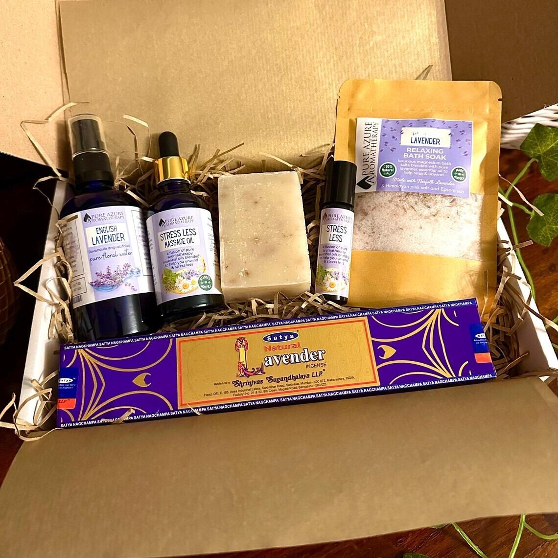 Norfolk lavender relaxation hamper