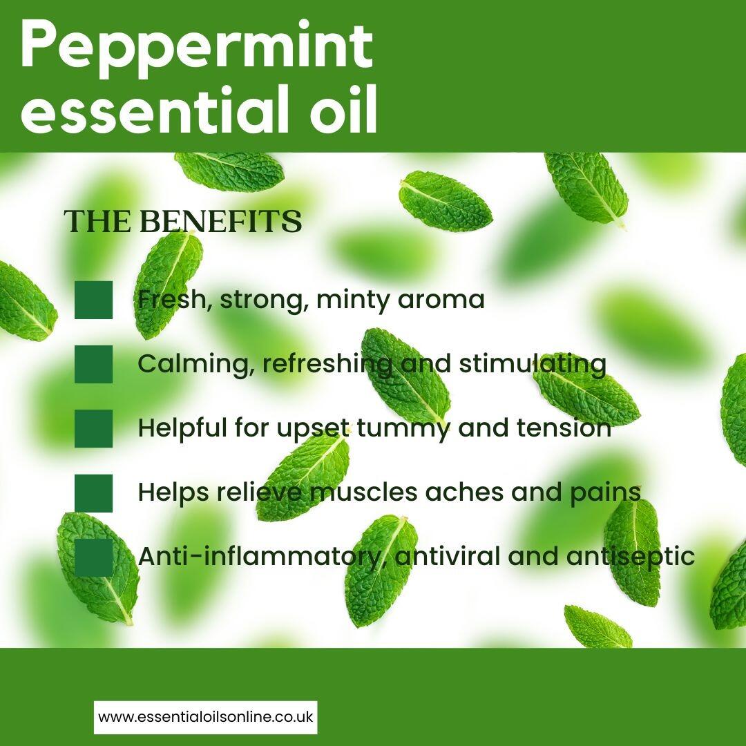 Peppermint essential oil benefits