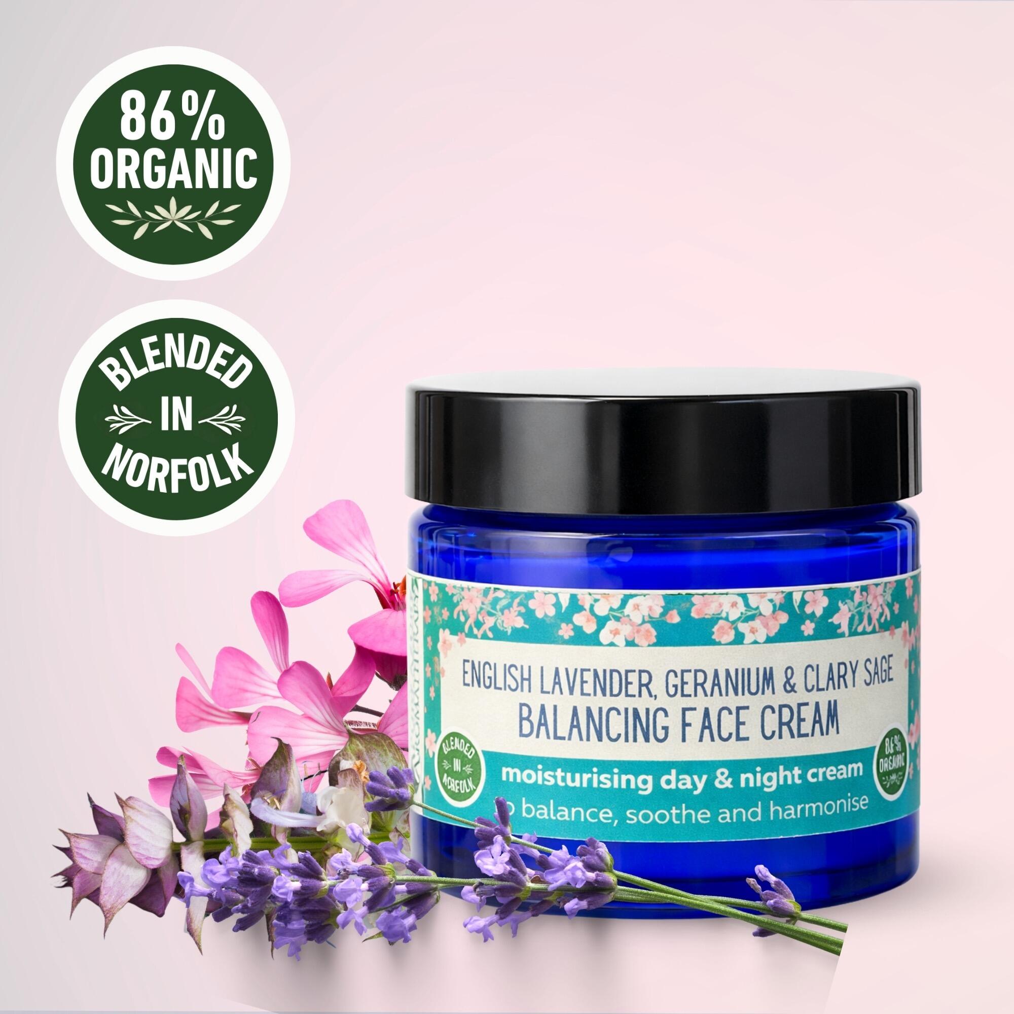 Balancing face cream