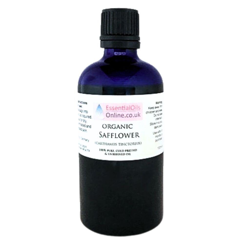 Organic and Unrefined Safflower oil