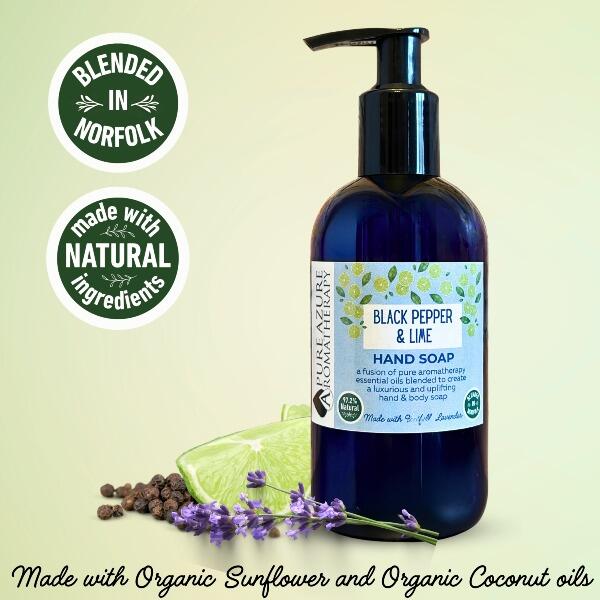 Black Pepper & Lime liquid Hand and Body soap