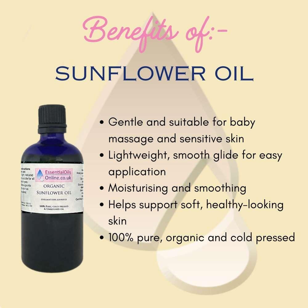 Organic Sunflower oil benefits