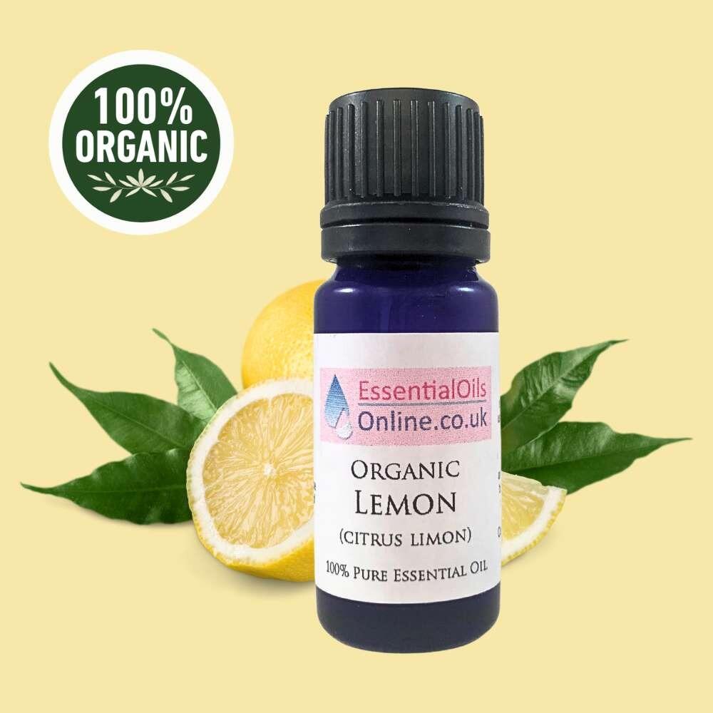 Organic lemon essential oil