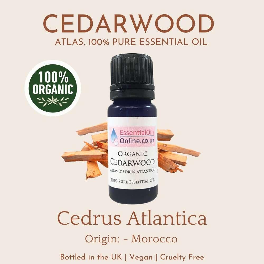 Organic Cedarwood Atlas essential oil information