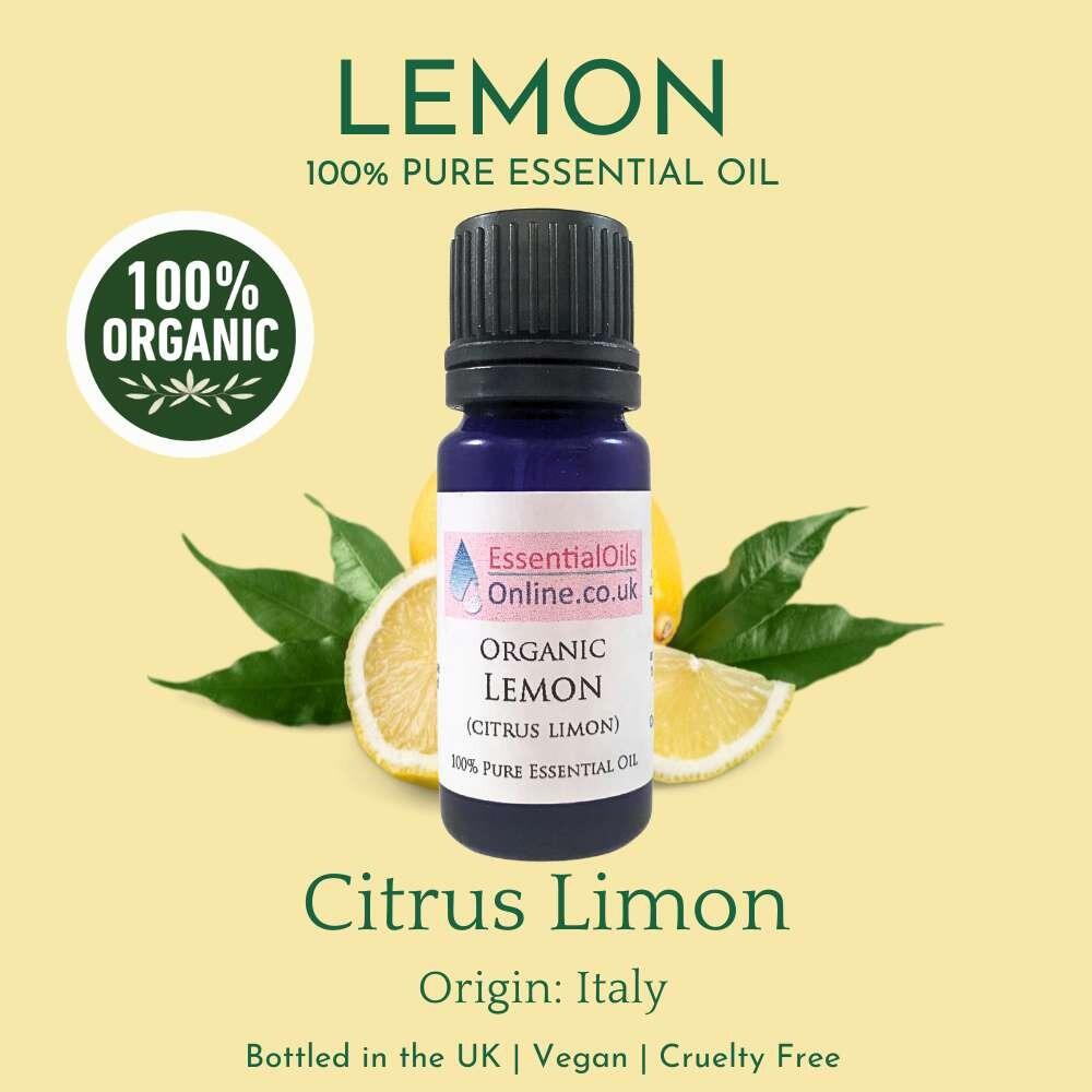 Organic lemon essential oil information