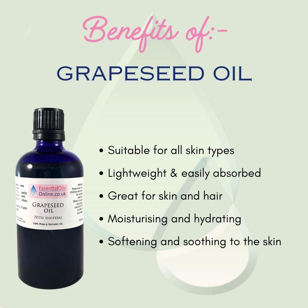 Grapeseed oil benefits