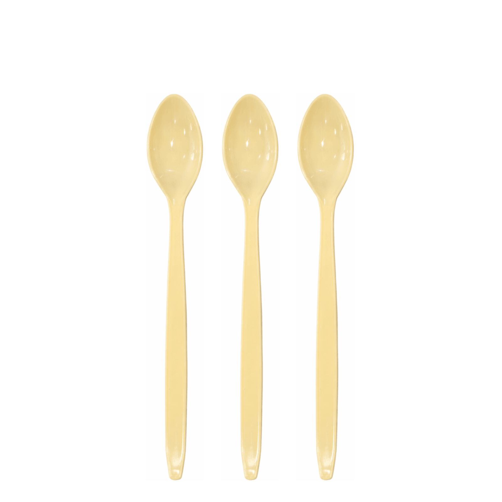 190mm Compostable Spoons - Beige