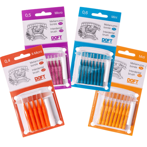 Fixed Head Interdental Brushes