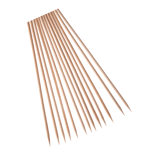 114mm x 4mm Bamboo Skewers -1