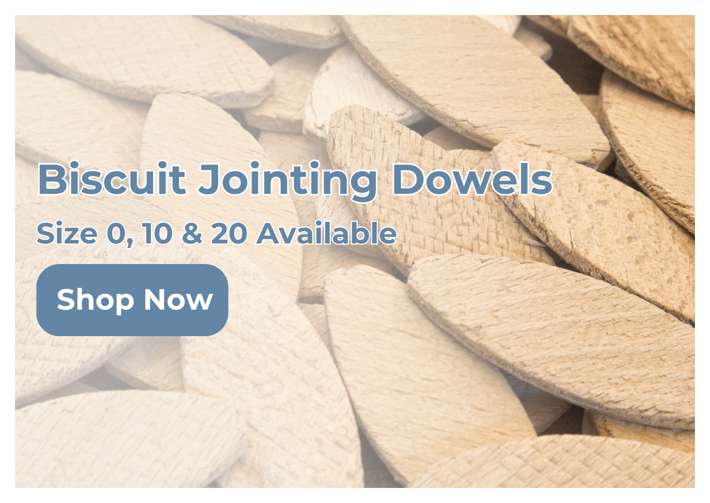 Jointing biscuits