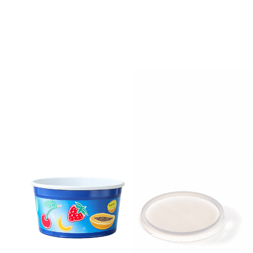TYPE 102 160ml Frutta Blu Ice Cream Tub and Lid -3