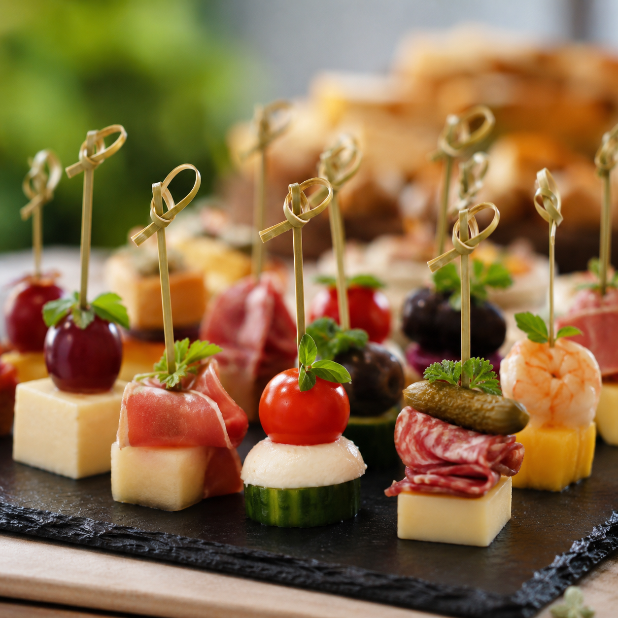 120mm Knotted Musubi Skewers (1)