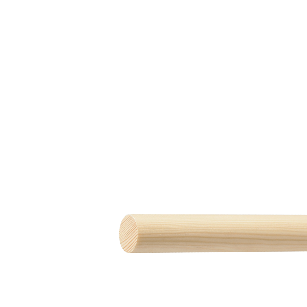 8 x 1200mm (5/16" x 47") Plain Beech Dowel Rods -1
