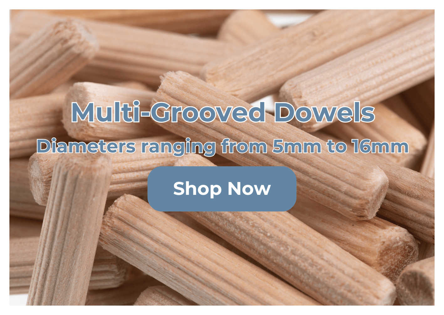 Multigrooved dowels