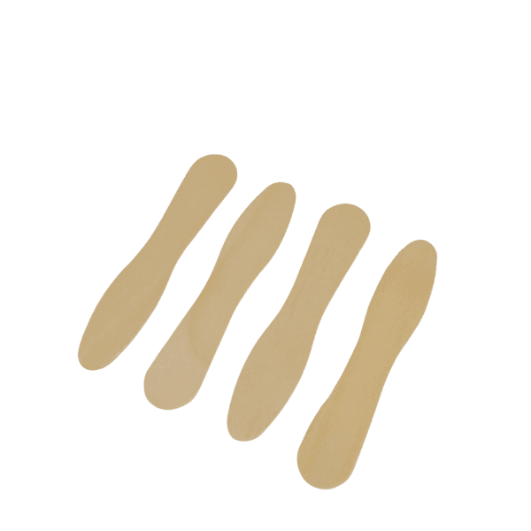76mm Wooden Ice Cream Spoons -2