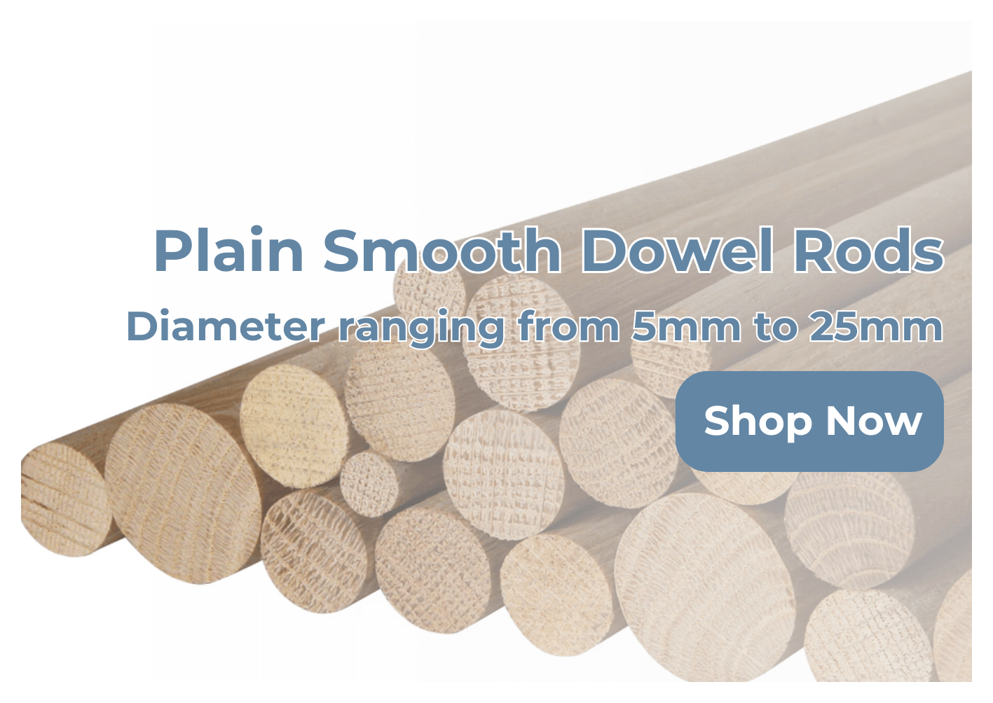 Plain smooth Dowels rods