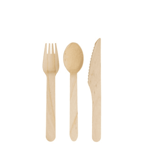 Wooden Table Cutlery