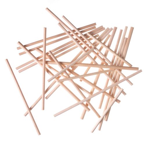 Round Lollipop Sticks (Hardwood)