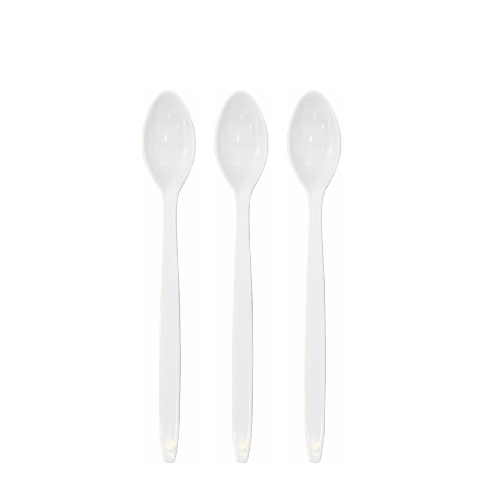 190mm Compostable Spoons - White