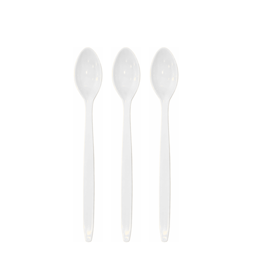 190mm Compostable Spoons - White