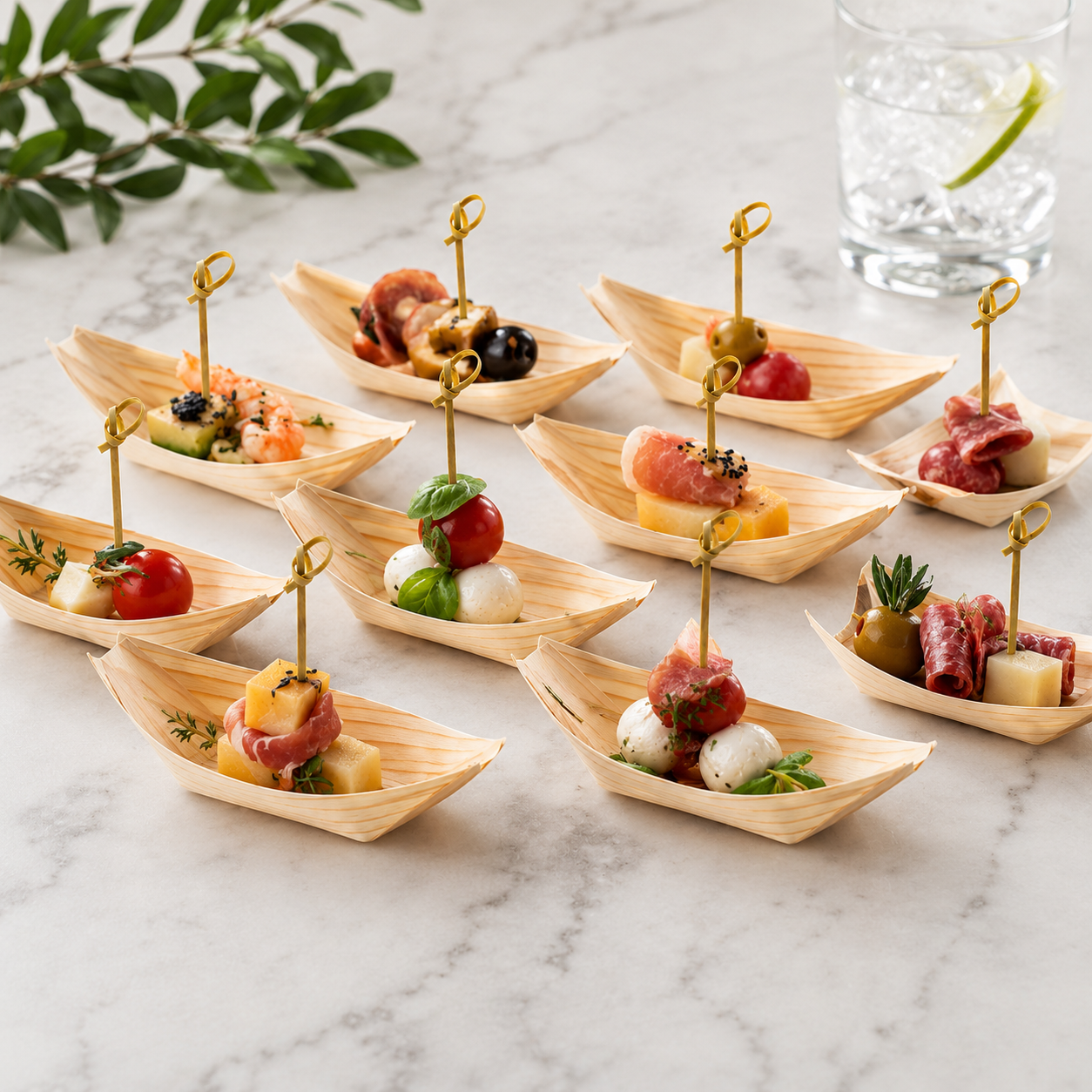 120mm Knotted Musubi Skewers (3)