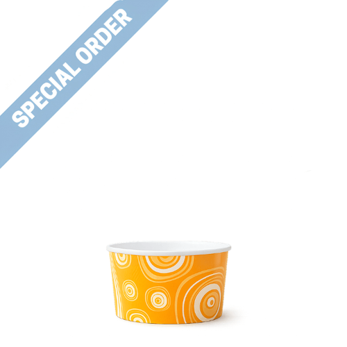 TYPE 102 155ml Ice Cream Tub - Vintage Arancio -1