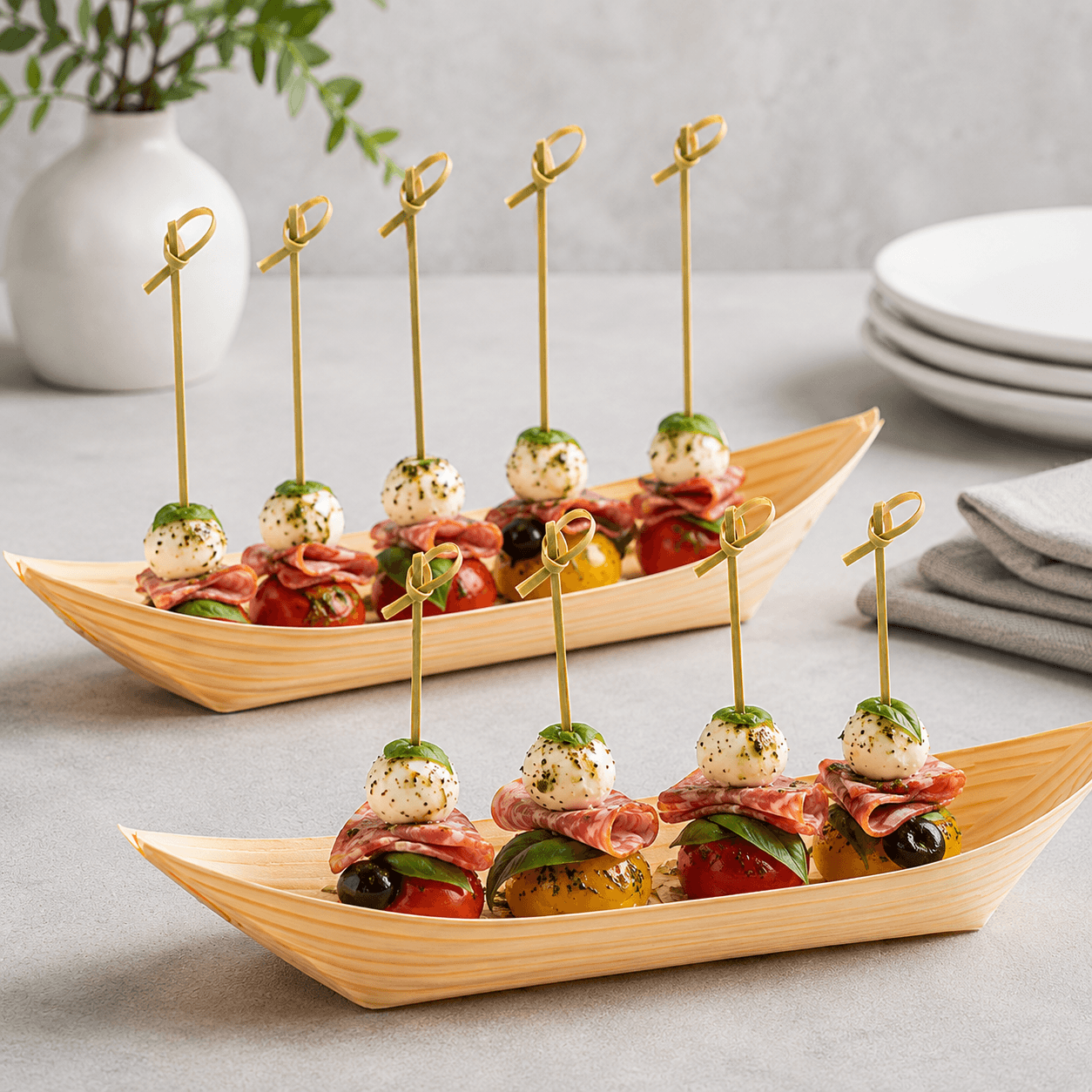 150mm Knotted Musubi Skewers (4)