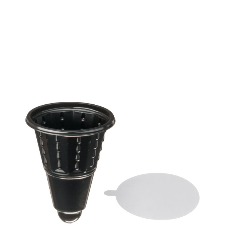 100ml Highball / Screwball Cup - Black -2