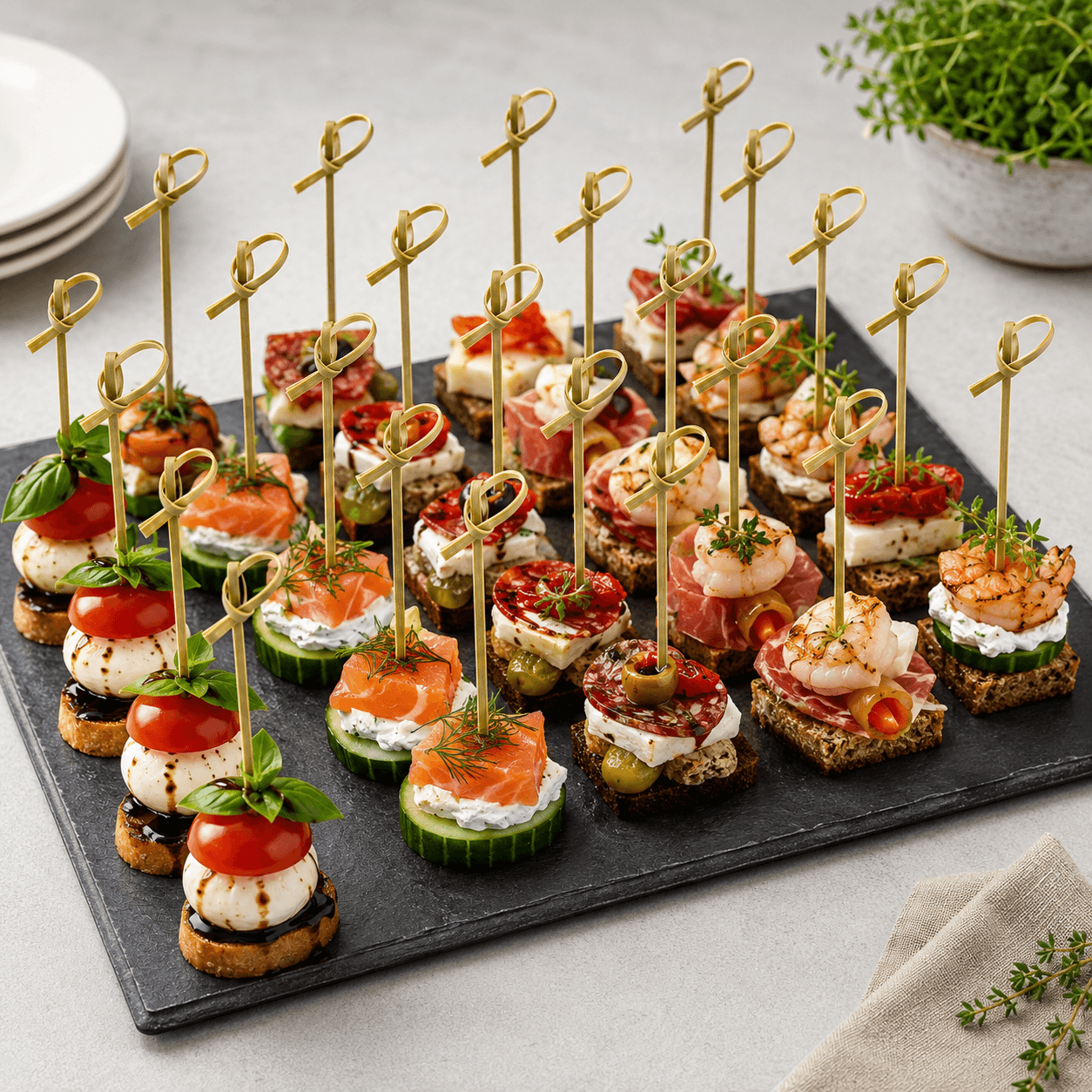 90mm Knotted Musubi Skewers (2)