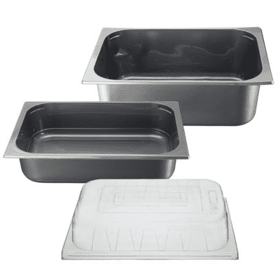 Double Rolled Rim Napoli Trays