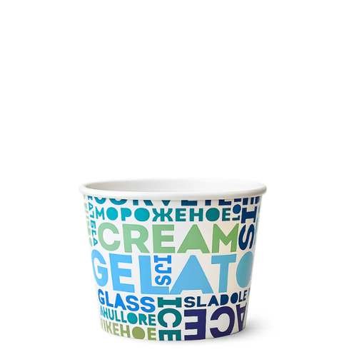 TYPE 450 520ml Ice Cream Tub - Text -1