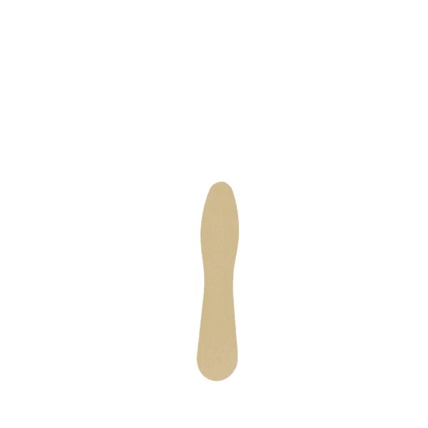 76mm Wooden Ice Cream Spoons -3