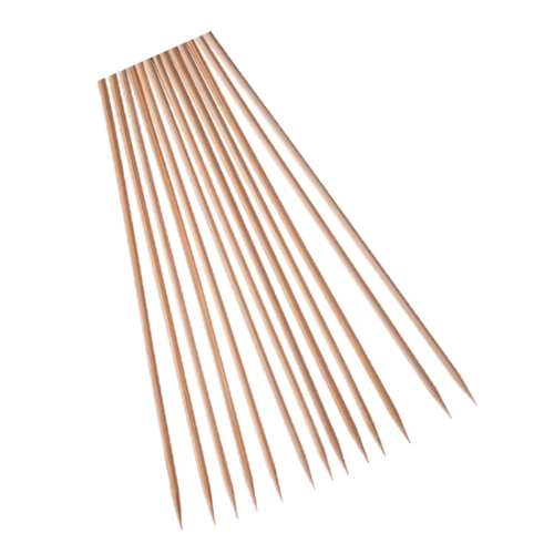 203mm x 4mm Bamboo Skewers -1