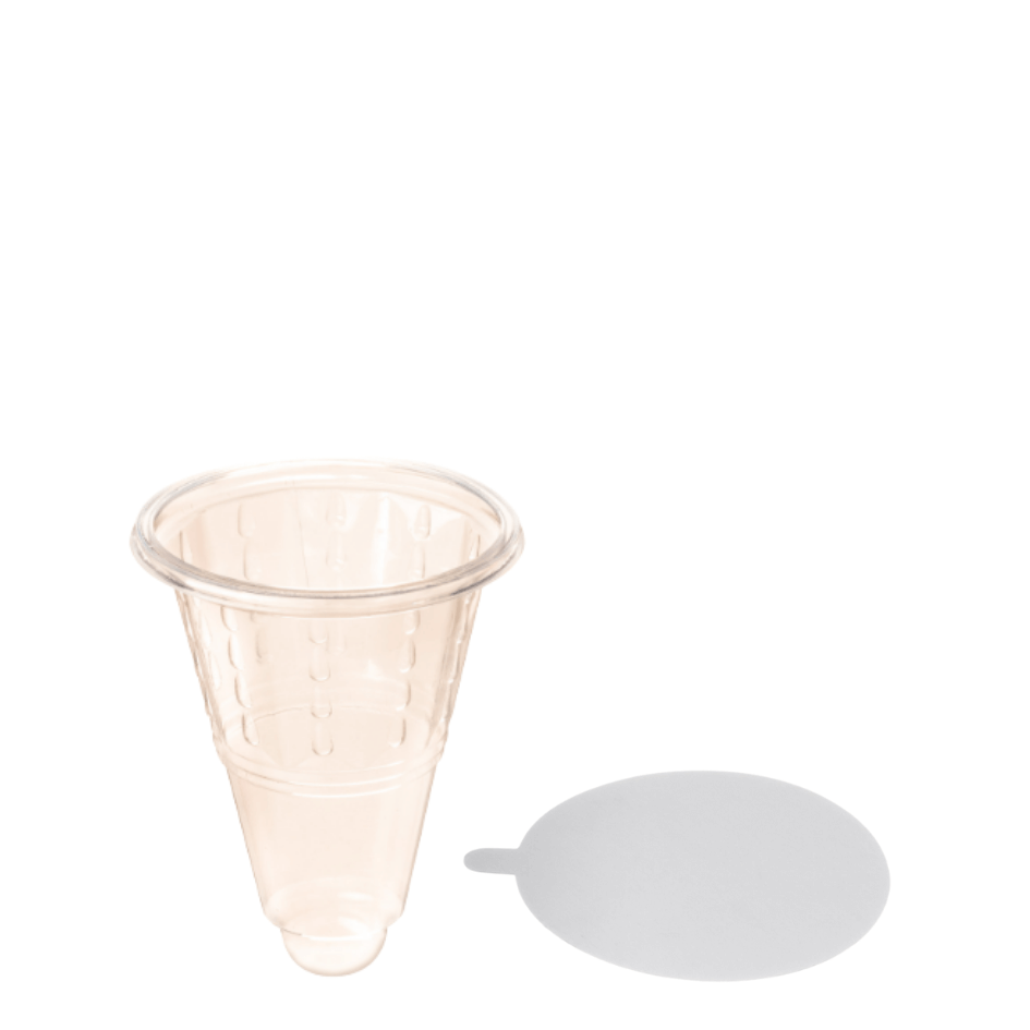 100ml Highball / Screwball Cup - Clear - 2