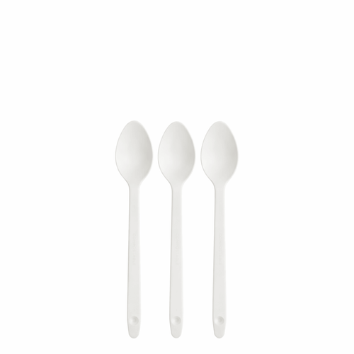 149mm Compostable Spoons - White